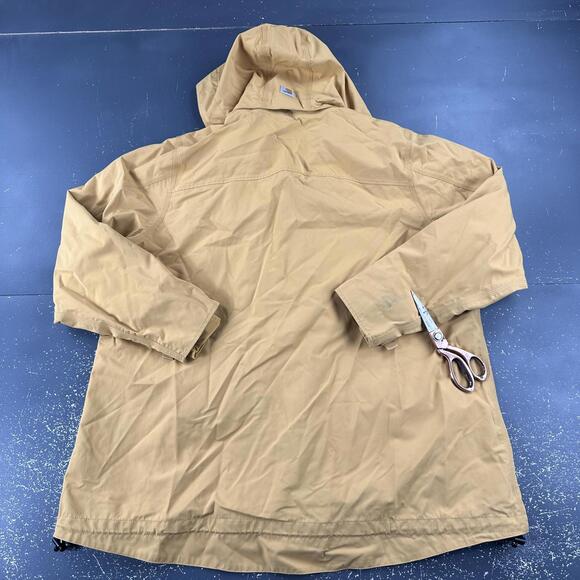 Carhartt Storm Defender Jacket Womens 2X Yellow Full Zip Loose Fit Hooded - Picture 9 of 12